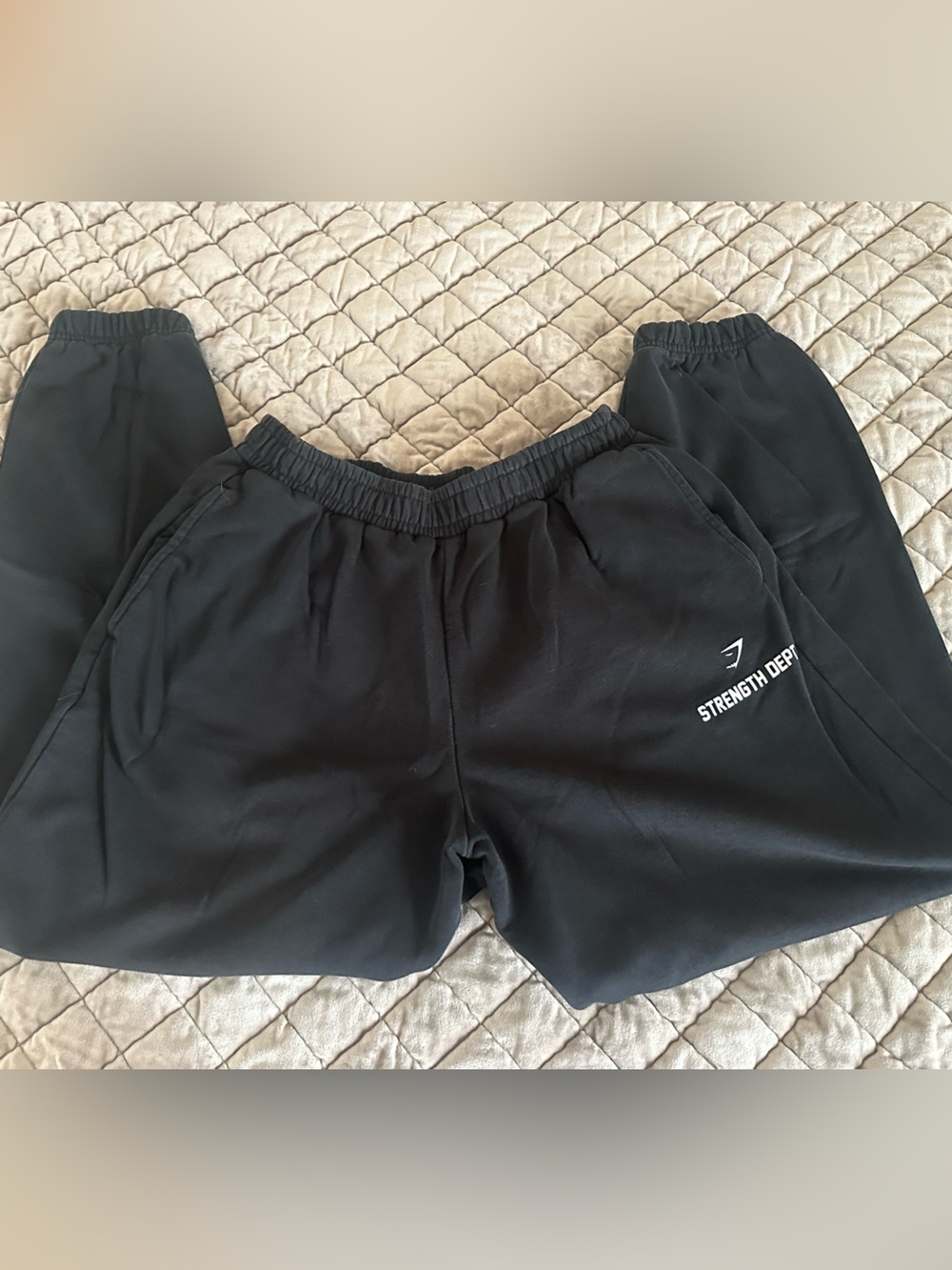 Gym Shark Black Joggers